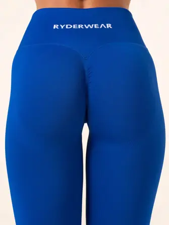 Леггинсы Ryderwear Lift BBL Scrunch Seamless Leggings - Cobalt Blue