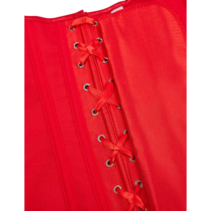 Корсет Star Night 14 Plastic Bones красный, XS