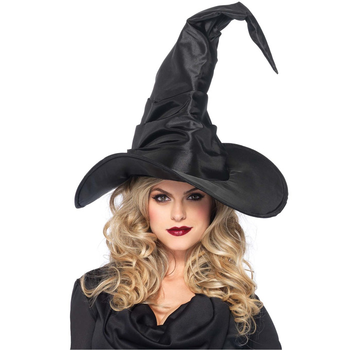 Большая шляпа ведьмы Leg Avenue Large Ruched Witch Hat O/S