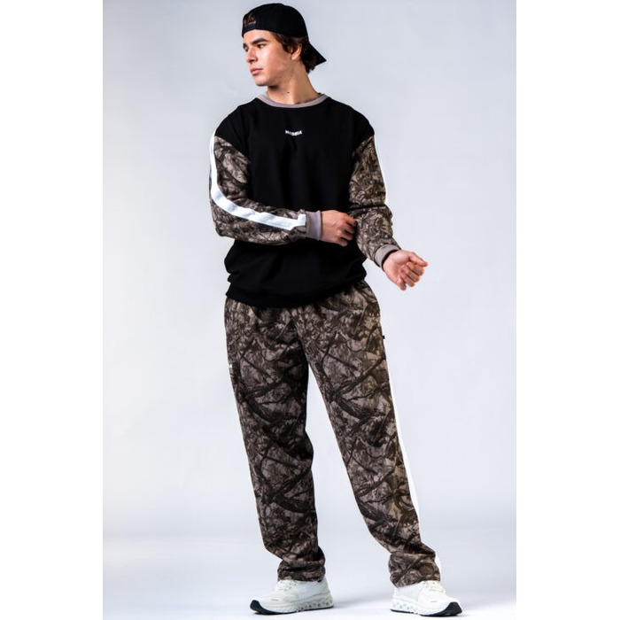 Світшот Nebbia Relaxed Sweatshirt POWER Light Brown Camo 903