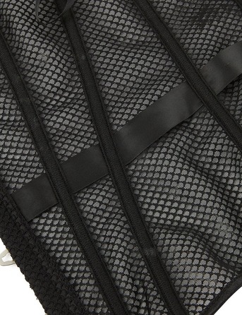 Корсет в сіточку Star Night з трусиками, чорний, XXL (без коробки)