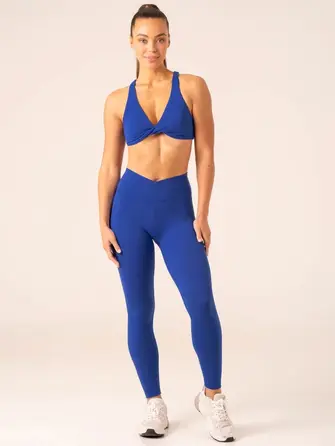 Леггинсы Ryderwear Momentum Cross Over Scrunch Leggings - Cobalt