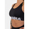 ТОП Nebbia MEDIUM IMPACT CROSS BACK SPORTS BRA BLACK 410