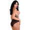 Трусики прозорі з відкритим доступом Daring Intimates Alexa, чорний, S/M