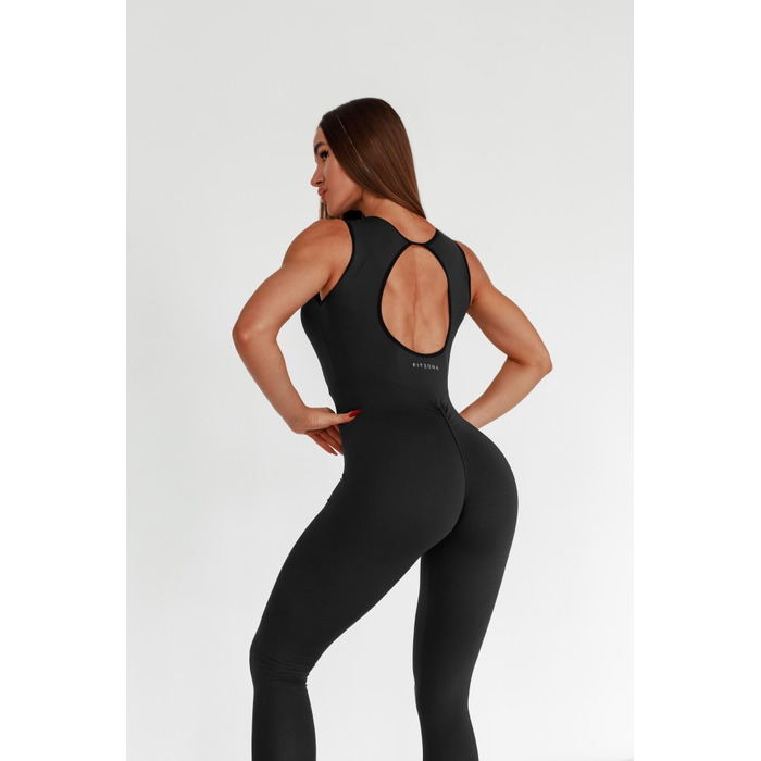 Комбінезон Fitzona Jumpsuit Fitness Black MACFTZ5478