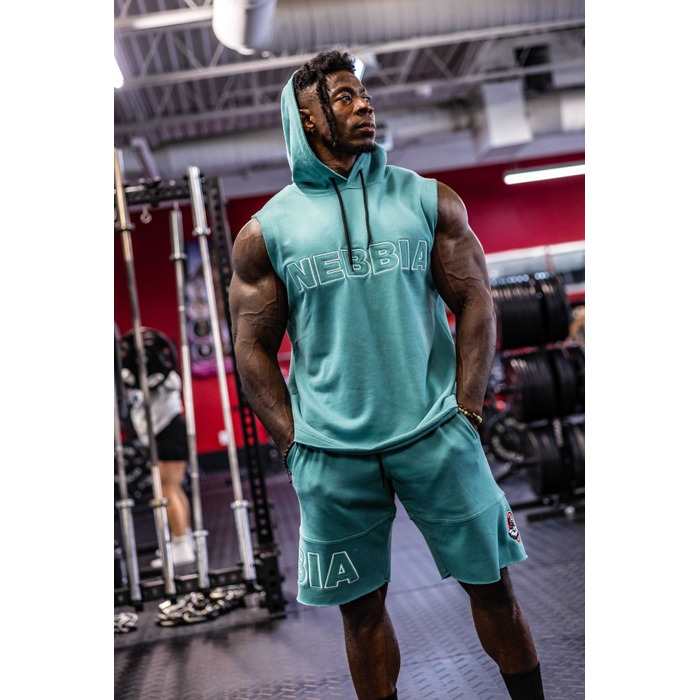 Шорти Nebbia Gym Sweatshorts STAGE-READY Green 713