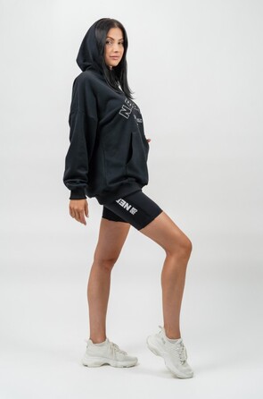 Худі Nebbia Branded Oversized Hoodie Gym Rat Black 256