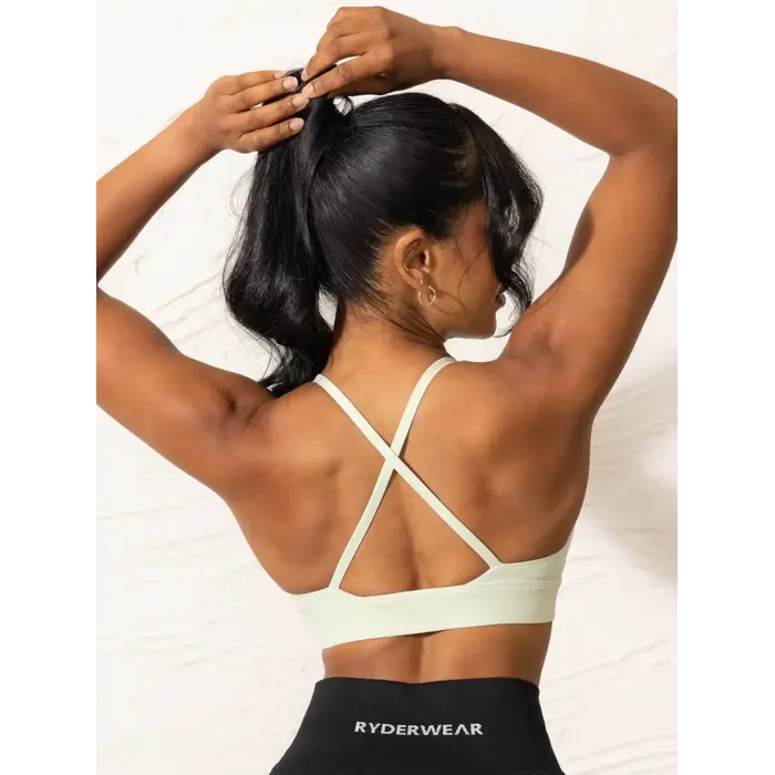 Топ Ryderwear NKD Low Neck Sports Bra - Cucumber