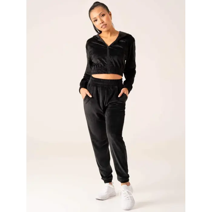 Брюки Ryderwear Velour Track Pant - Black