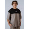 Футболка Nebbia Oversized Tee POWER Light Brown ASH 898