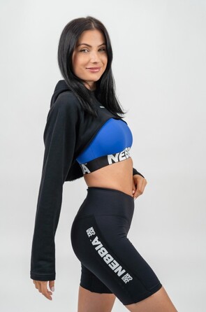 Худі Nebbia Designer Cropped Hoodie Gym Time Black 259