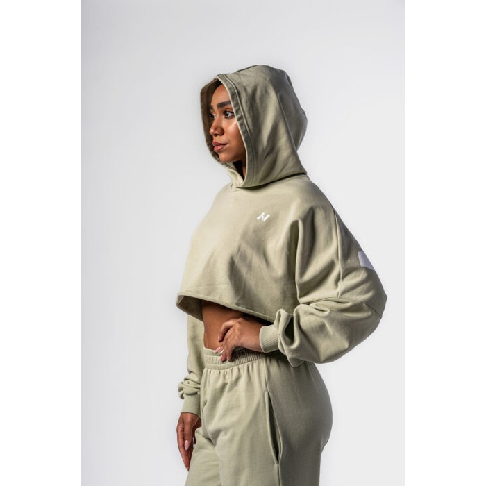 Худі Nebbia Oversized Hoodie OWN YOUR POWER Light Green 433