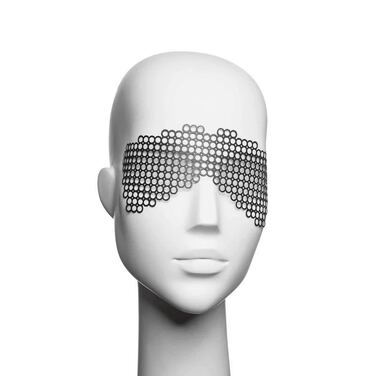 Маска самоклеюча вінілова Bijoux Indiscrets чорна