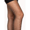 Колготки зі стразами Leg Avenue Petra Sheer Rhinestone, чорні, One Size