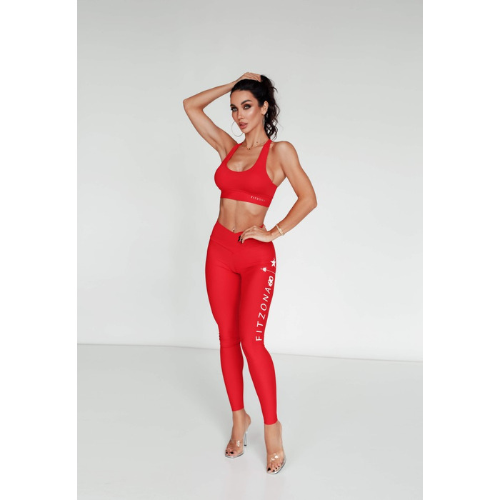 Легінси Fitzona Legging Fitness Red CALFTZ004R