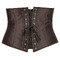 Корсет з відкритим бюстом Cottelli Collection Underbust Corset зі шнурівкою, чорний, XL