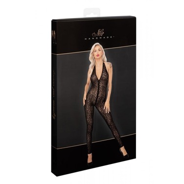 Бодистокинг сексуальный с леопардовым принтом L F286 Noir Handmade