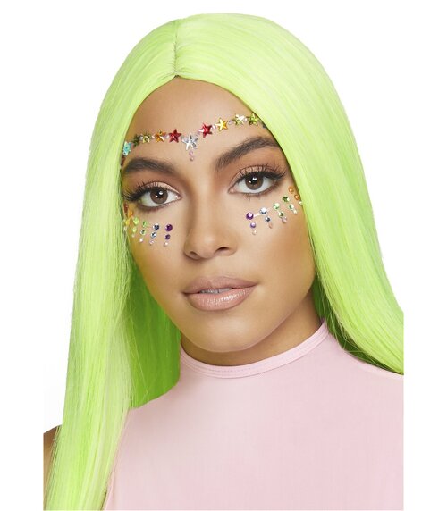 Алмазная наклейка Leg Avenue Jovi face jewels sticker O/S