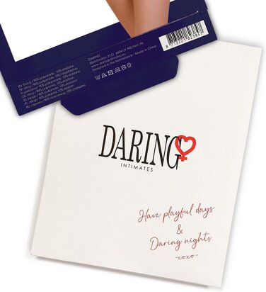 Стрінги з перлами S/M Daring Intimates, чорні