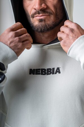 Худі чоловіча Nebbia Training Hoodie HERO Light Grey 300