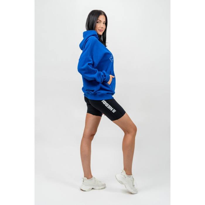 Худі Nebbia Branded Oversized Hoodie Gym Rat Blue 256