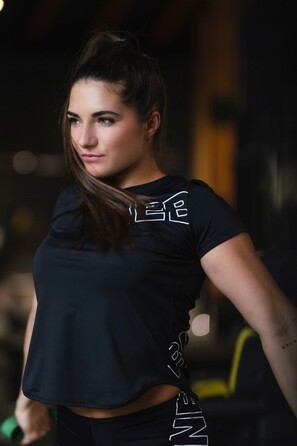 Футболка FIT Activewear Functional T-shirt with Short Sleeves Black 440