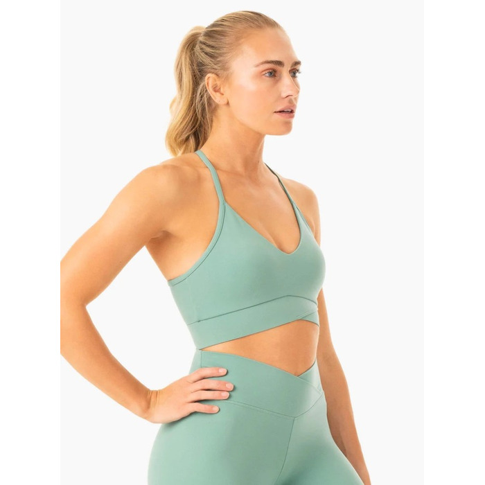 Топ Serene Cross Over Sports Bra - Green