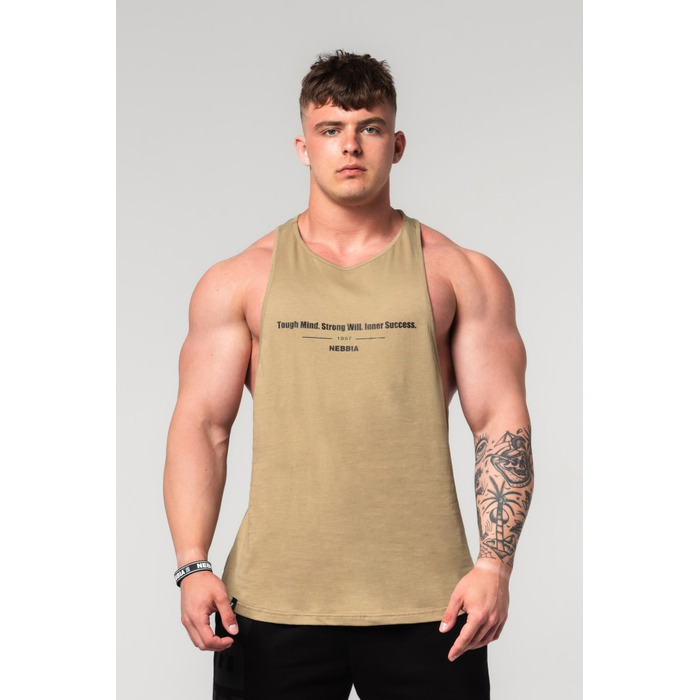 Майка Nebbia Gym Tank Top FLEXIN' Green 360