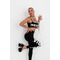 Легінси Nebbia High waisted gym leggings GLUTE CHECK Black 613