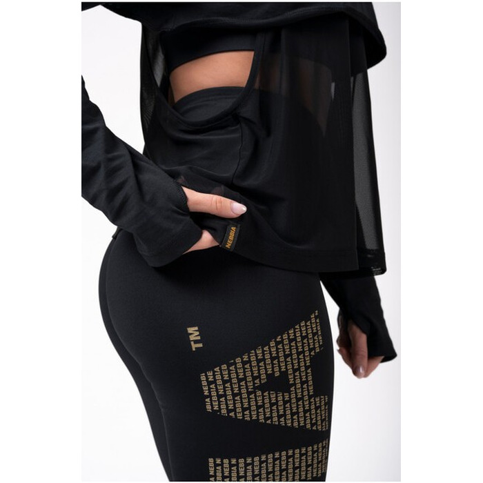 Кофта Nebbia Intens Mesh T-Shirt 805 Black