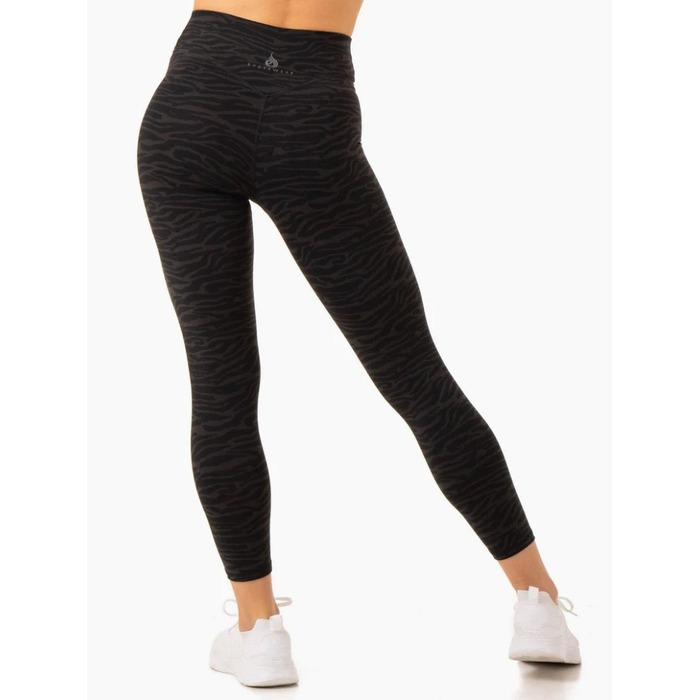 Леггинсы Transform High Waisted Leggings - Black Zebra