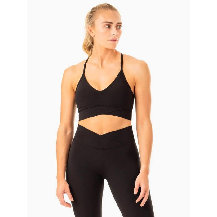 Топ Serene Cross Over Sports Bra - Black