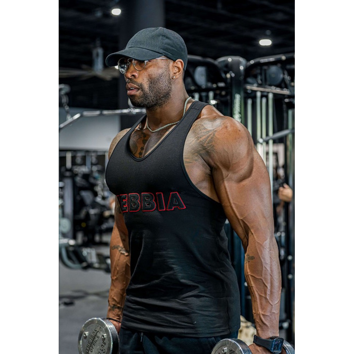 Майка Nebbia Gym Tank Top STRENGTH Black 714