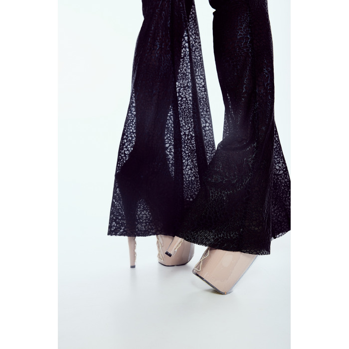 SILHOUETTE PANTS Black mesh_ чорна сітка
