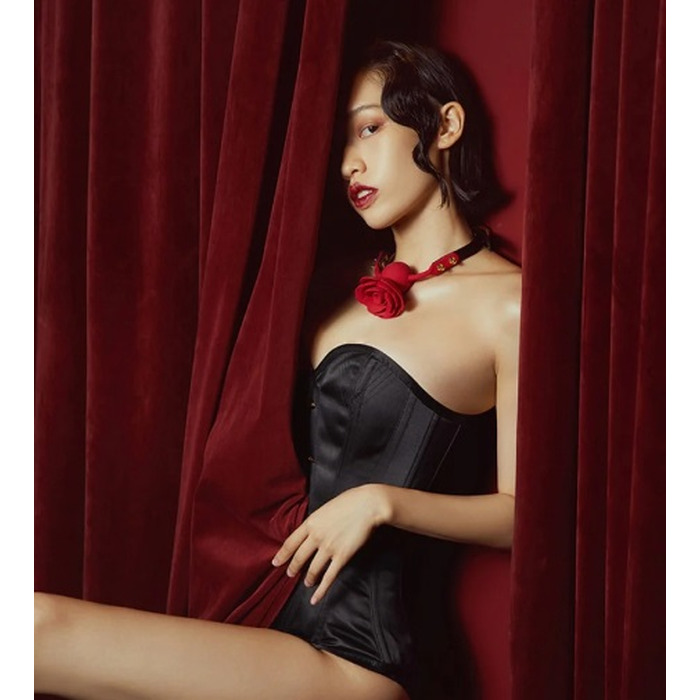 Корсет UPKO Black overbust corset Black-L