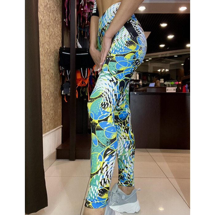 Легінси MyAngel Space Abstraction Blue/White