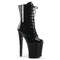Ботинки Pleaser Xtreme-1020 с 8-дюймовым каблуком-шипом, черные