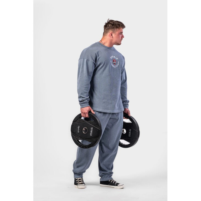 Штани Nebbia Oversized Sweat Joggers SIGNATURE Blue 796 Light Blue