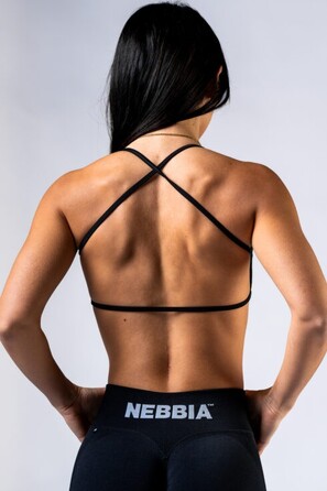 Топ Nebbia Open-Back Sports Bra POWER Black 890