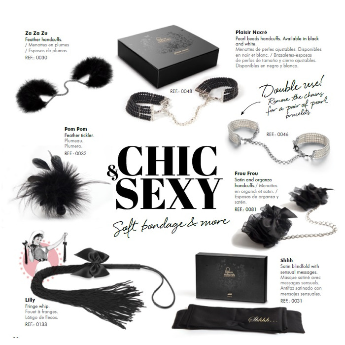 Набір аксесуарів із 3 предметів Bijoux Indiscrets, Помаранчевий