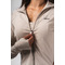 Олімпійка Deni x NEBBIA Fitness Zip Tracktop Cream 314