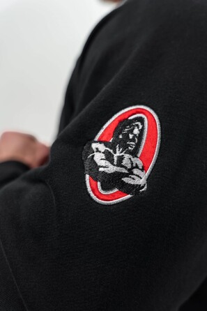 Худі Nebbia Long Pullover Hoodie LEGACY Black 704