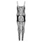 Комбинезон Daring Floral Suspender Bodystocking