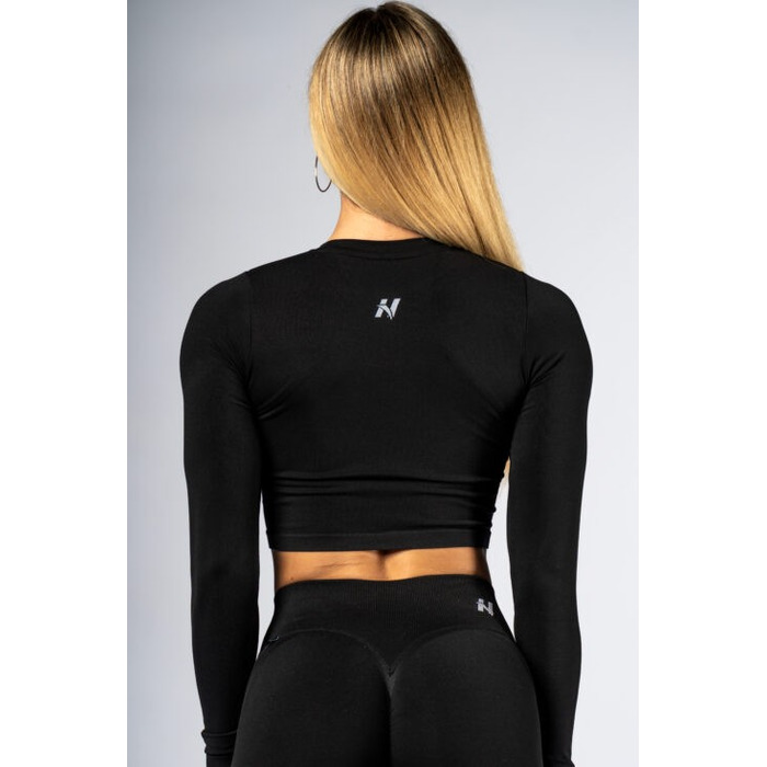 Топ Nebbia Seamless Long-Sleeve Top POWER Black 892