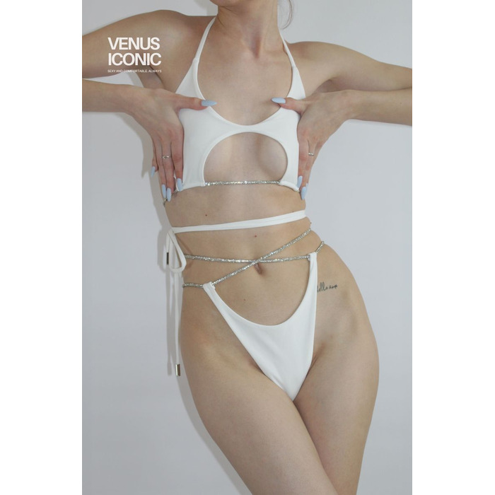 Комплект Venus Iconic Pearl: Еластичний біфлекс для танців та сцени