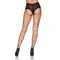 Колготки у велику сітку з мереживними шортиками Leg Avenue Fencenet Diamond Pantyhose, розмір O/S