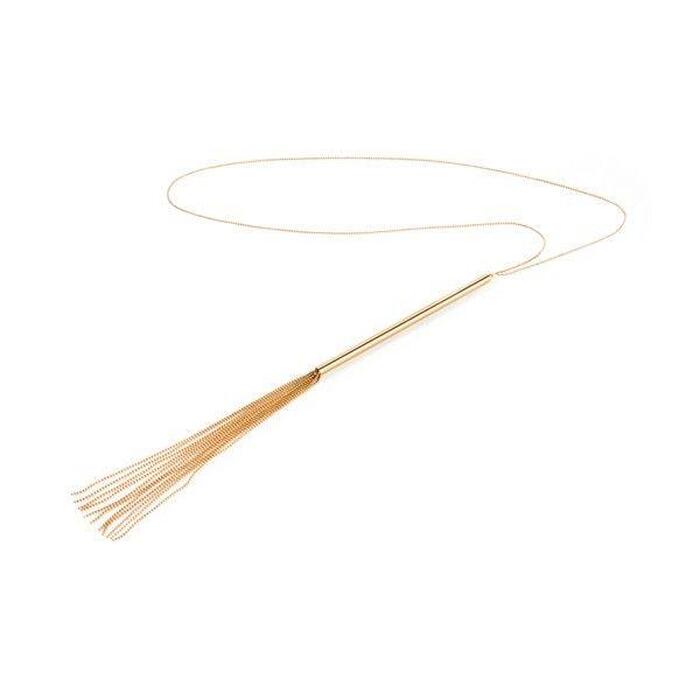 Намисто з довгим металевим ланцюжком Bijoux Indiscrets, золотисте