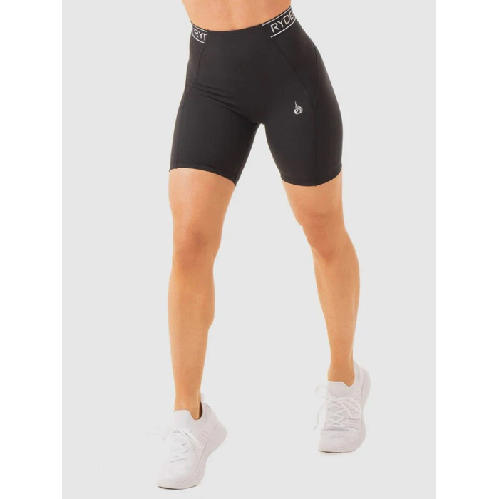 Шорты Level Up High Waisted Scrunch Shorts - Black