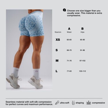 Шорти Nebbia Push-Up Compression Leopard Shorts PRIMAL Black Leopard 856