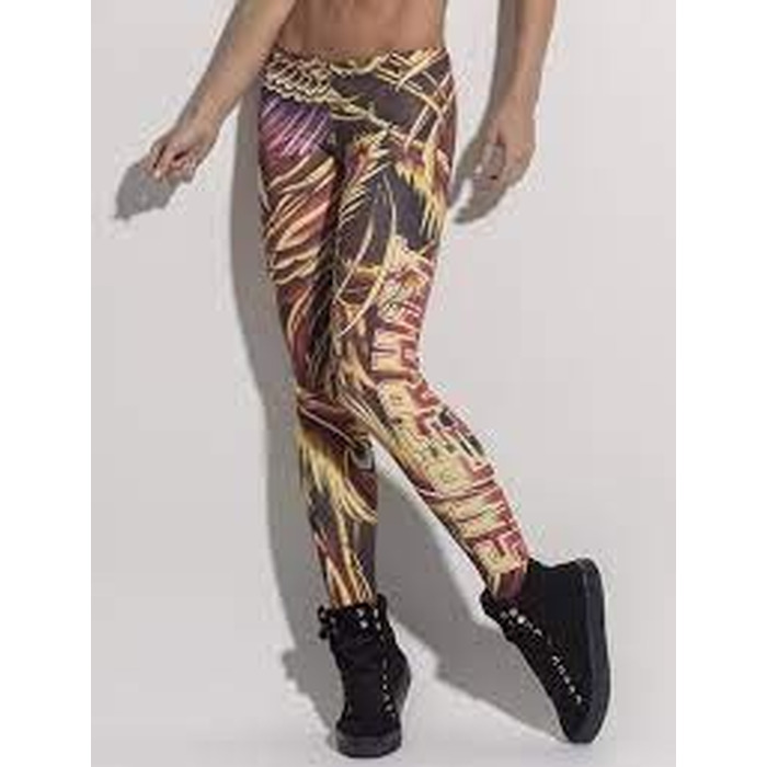 Легінси Superhot CAL1170 INK Помаранчеві еластичні для фітнесу